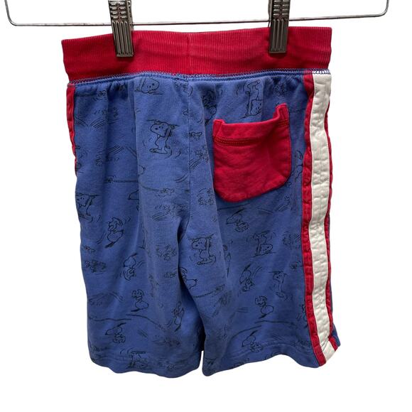 hanna andersson boys Snoopy Peanuts Shorts Size 110 or 5 - Picture 2 of 4